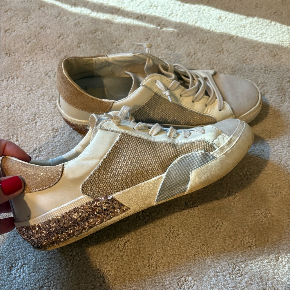 DV Sneakers with Glitter Accents